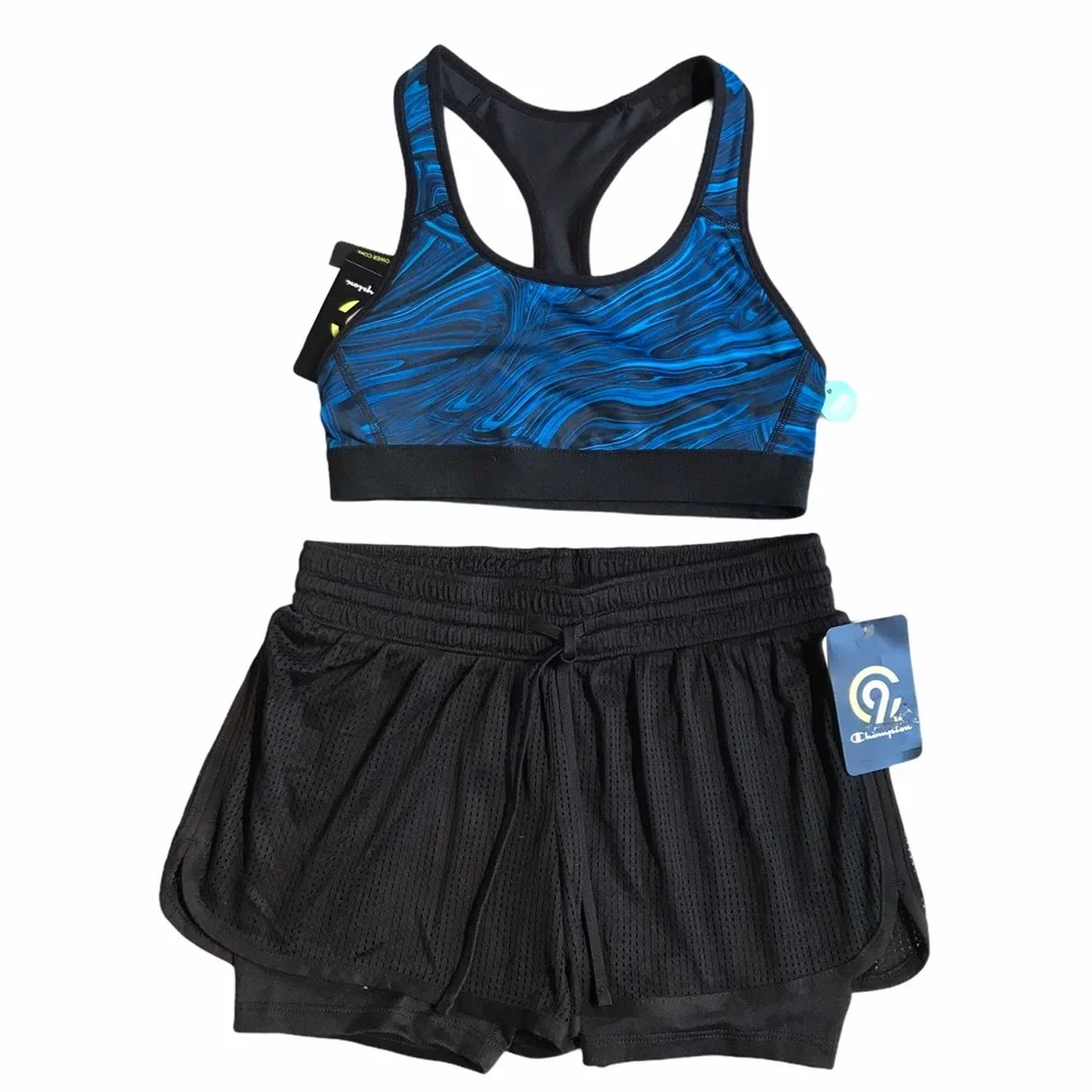 Champion C9 Power Core Bra & Duo Dry Short Set‎